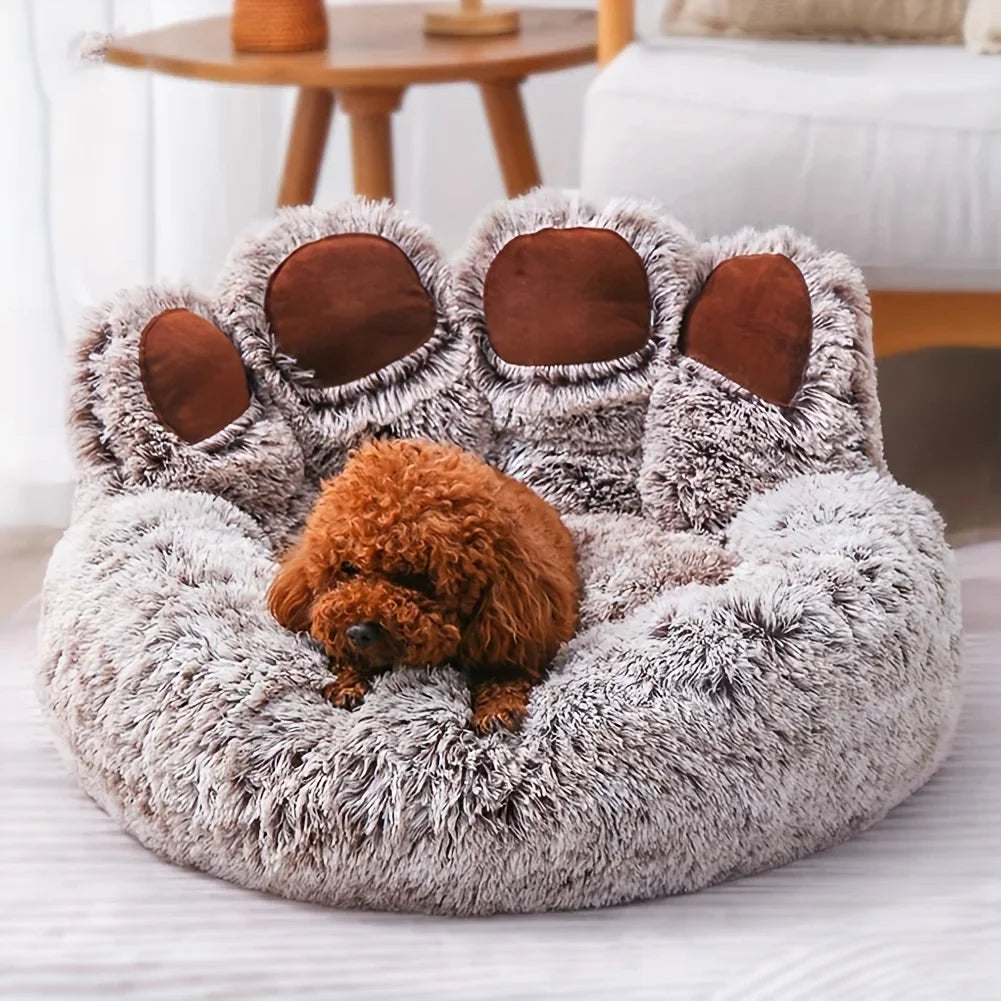 coussin patte de chien
