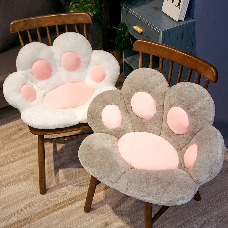 Coussin chien Patte de Chat Peluche Enfant Siège Doux