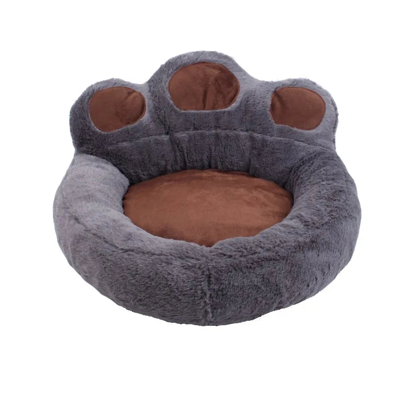 Coussin chien Patte d'Ours Douillet Chaleur Hiver