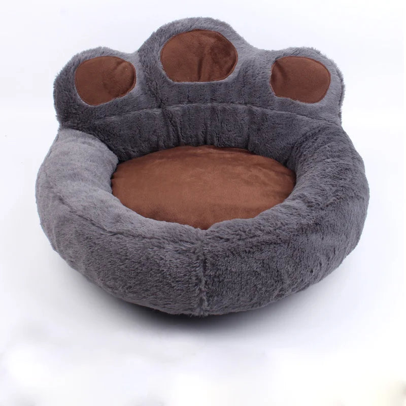 Coussin chien chausson patte d'ours confortable lavable