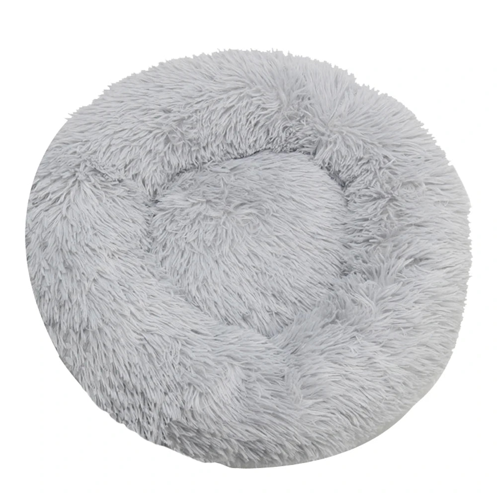 Coussin chien Lit Rond Douillet Hivernal Chat