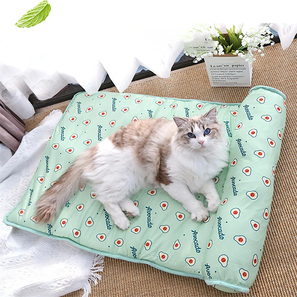 Coussin chien rafraîchissant tapis été chat