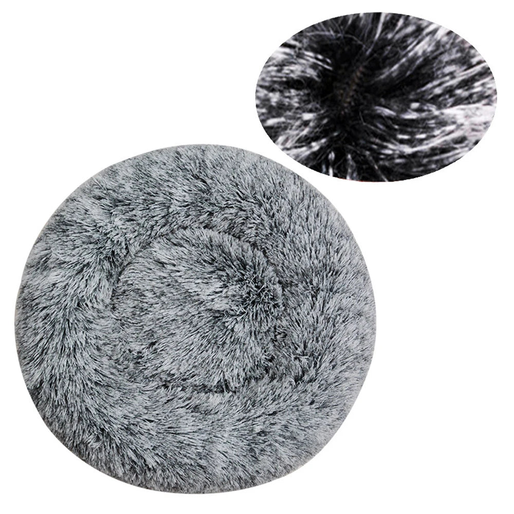 Coussin chien Panier Rond Ultra-Confort Hiver