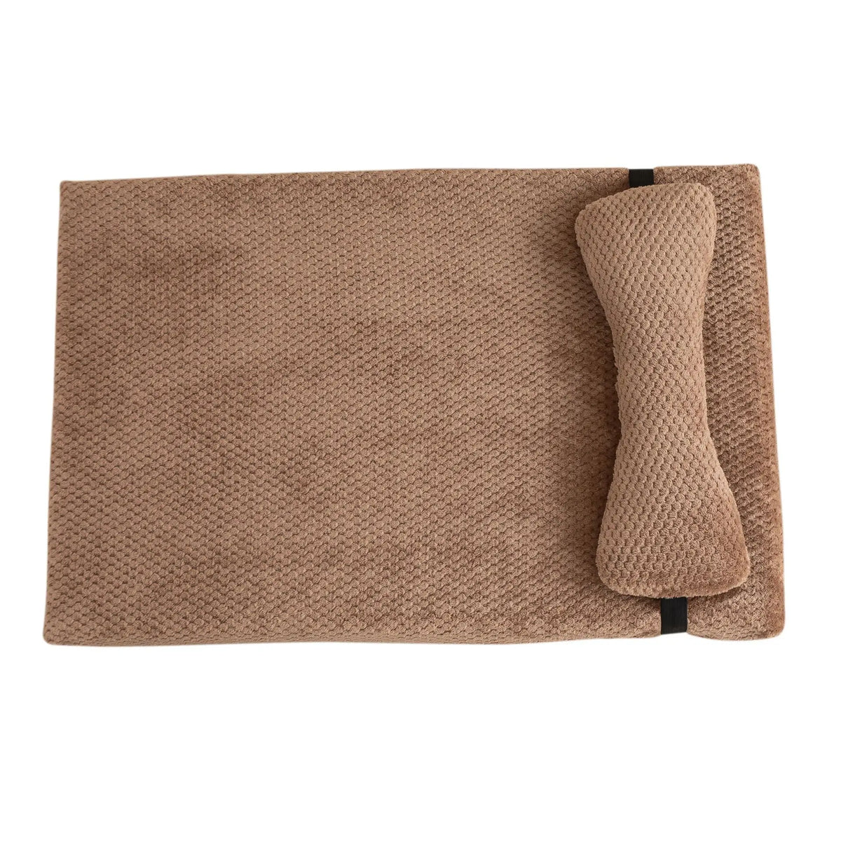 Coussin chien apaisant moelleux avec oreiller déhoussable