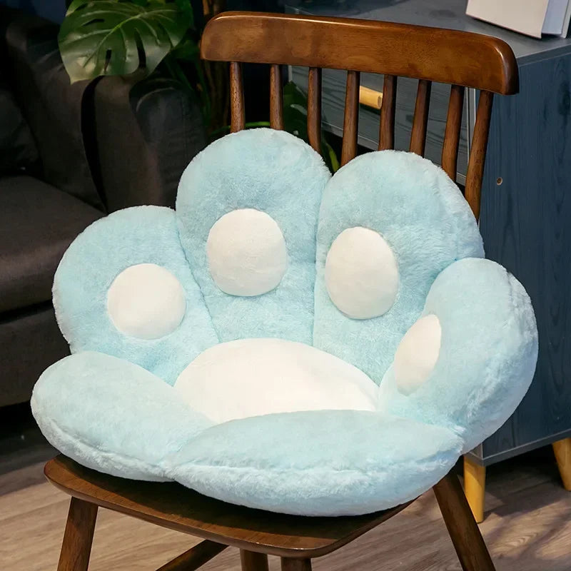 Coussin chien Patte de Chat Peluche Enfant Siège Doux