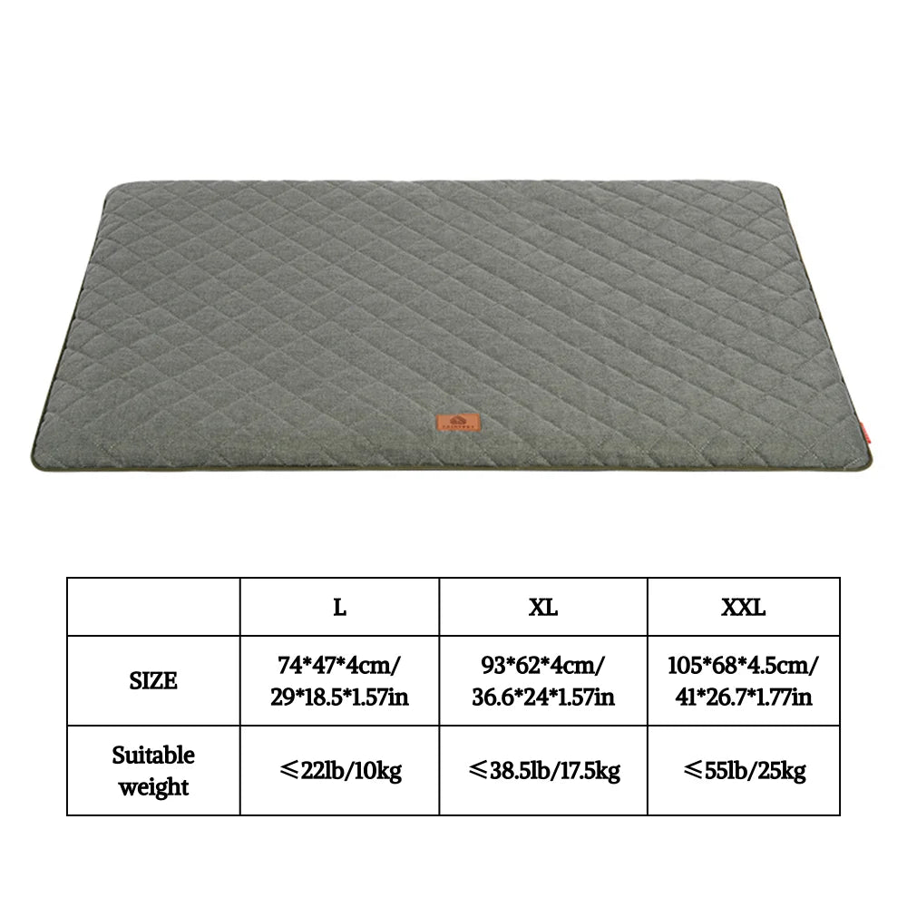 Coussin chien Hiver Confort Antidérapant Lavable Douillet