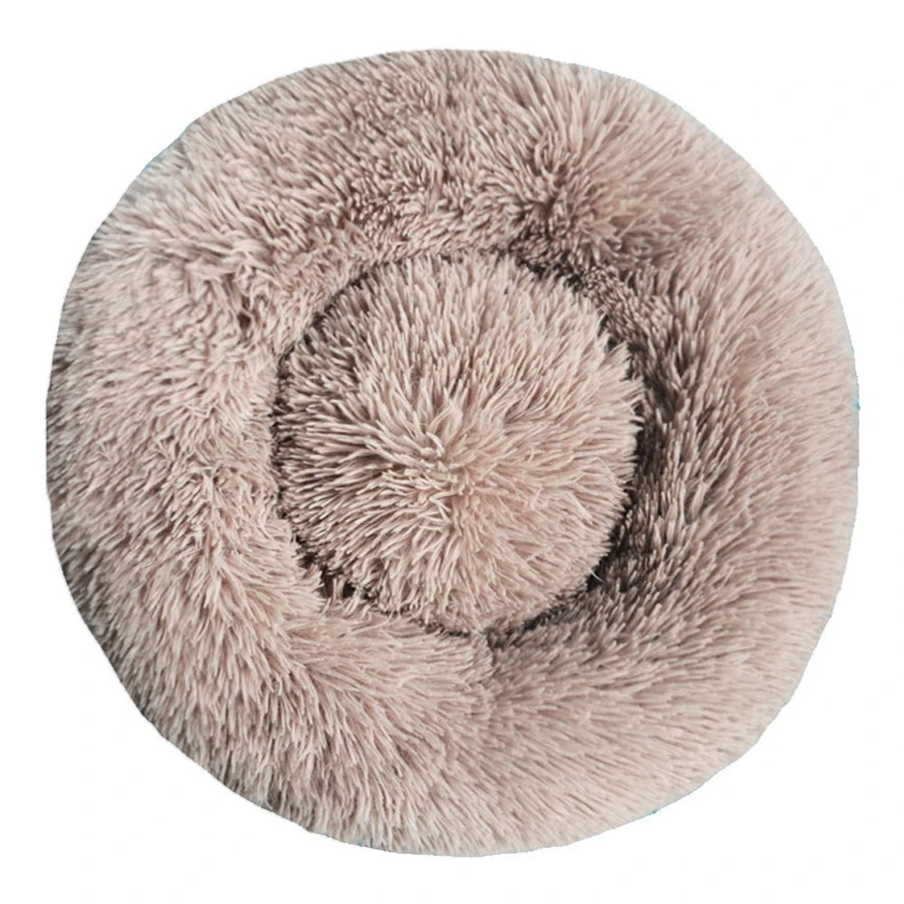 Coussin chien Lit Rond Douillet Hivernal Chat
