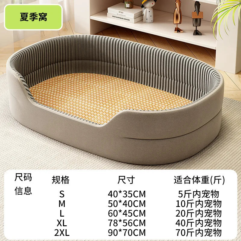 coussin escalier chien