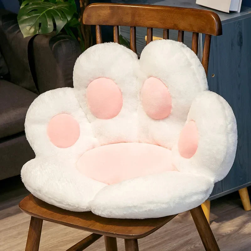 Coussin chien Patte de Chat Peluche Enfant Siège Doux