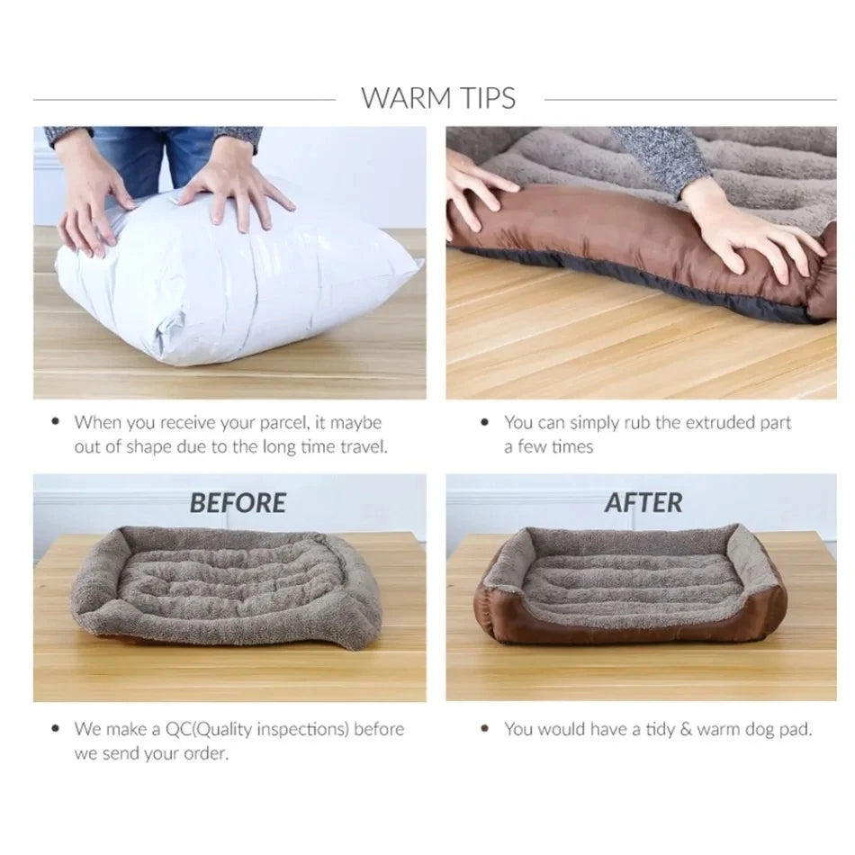 coussin hypoallergénique pour chien
